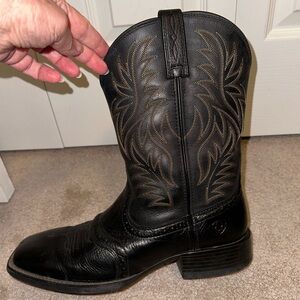 Sport Wide Square Toe Cowboy Boot 11EE